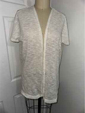 Aéropostale Women's White Casual Cardigan L NWT